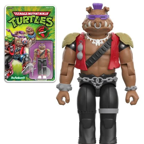 Teenage Mutant Ninja Turtles Bebop 3 3/4-Inch ReAction+ Figure (Pre-Order)