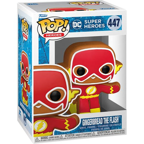 Funko Pop! Heroes : Holiday Gingerbread The Flash #447