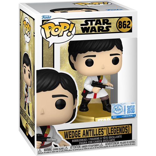 Star Wars Legends Wedge Antilles (Legends) Funko Pop! Vinyl Figure #862 - Specialty (Pre-Order)