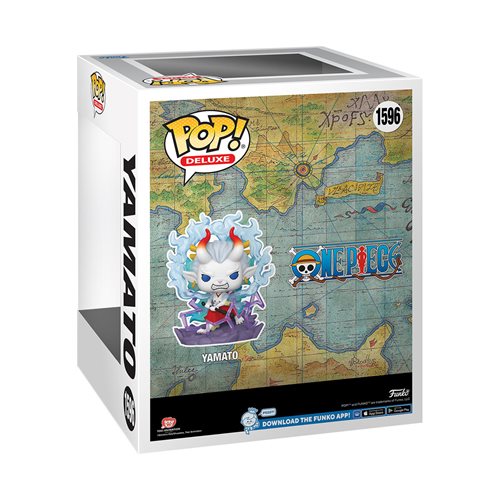 Funko Pop! Animation: One Piece-  Yamato Glow-In-The-Dark #1596 Deluxe - Entertainment Earth Exclusive (PRE-ORDER)