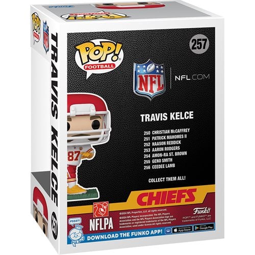 Funko Pop! NFL: Travis Kelce (Away) #257 (Chiefs) (Pre-Order)