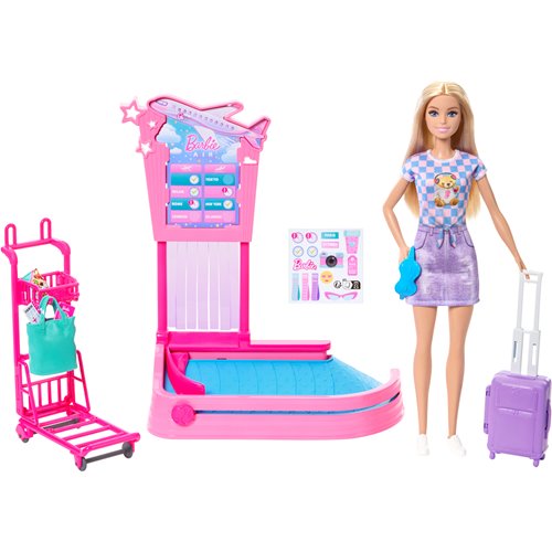Barbie Family & Friends Baggage Claim Playset (Pre-Order)