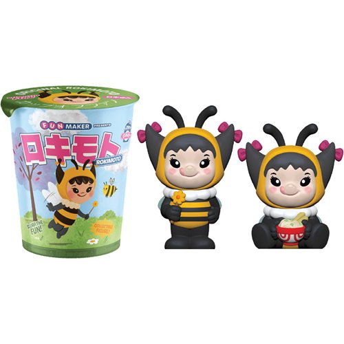 Rokimoto Wave 2 Cup Vinyl Figure - Babboo as Bumble Bee