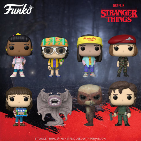 Funko Pop! TV: Stranger Things Season 4 Wave 2 (In Stock)