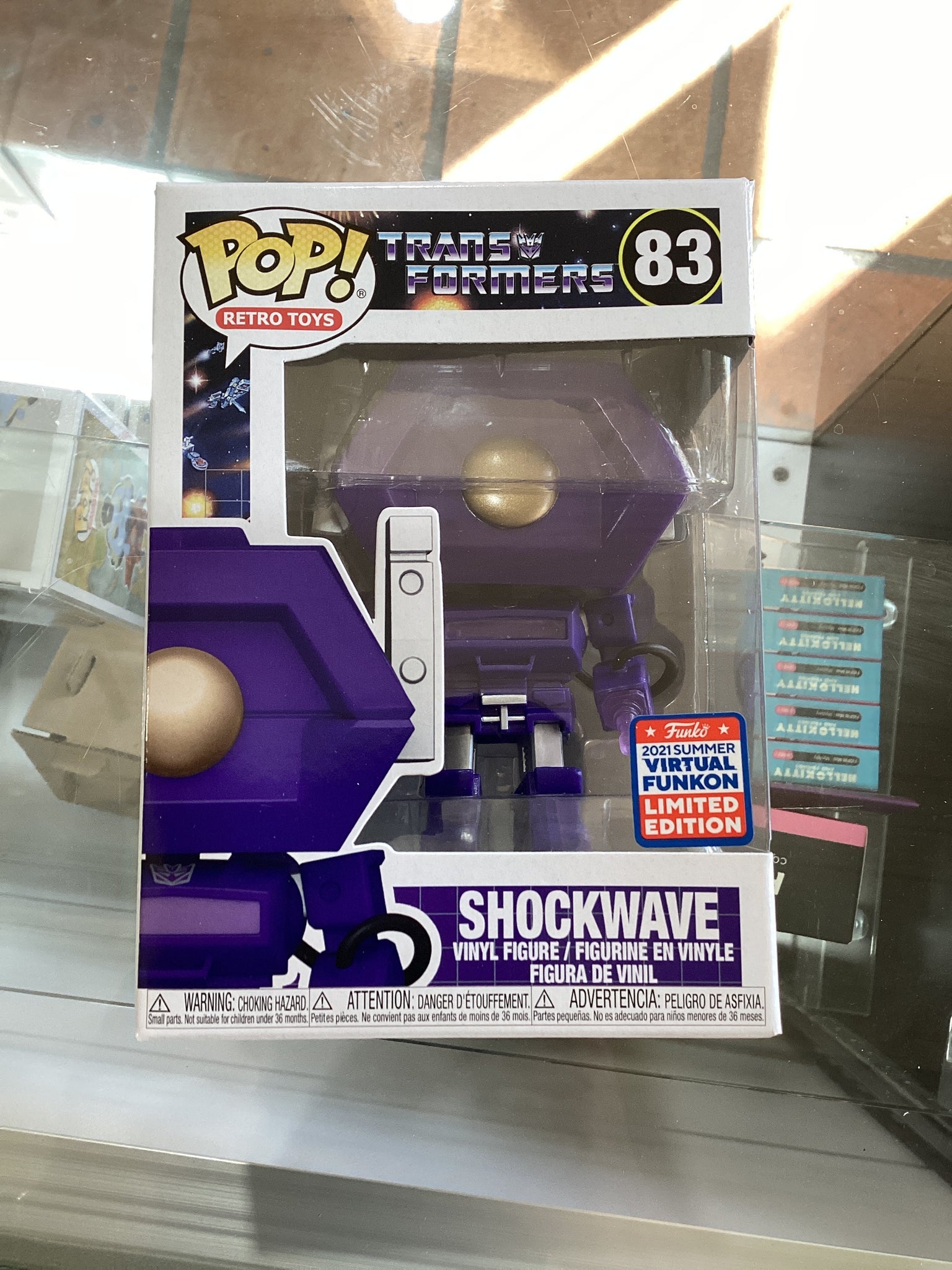 Funko Pop! Retro Toys - Transformers - Shockwave #183 - Summer Con Exclusive 2021