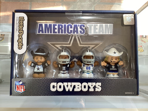 NFL - Dallas Cowboys - Little People Collector Figure Set
