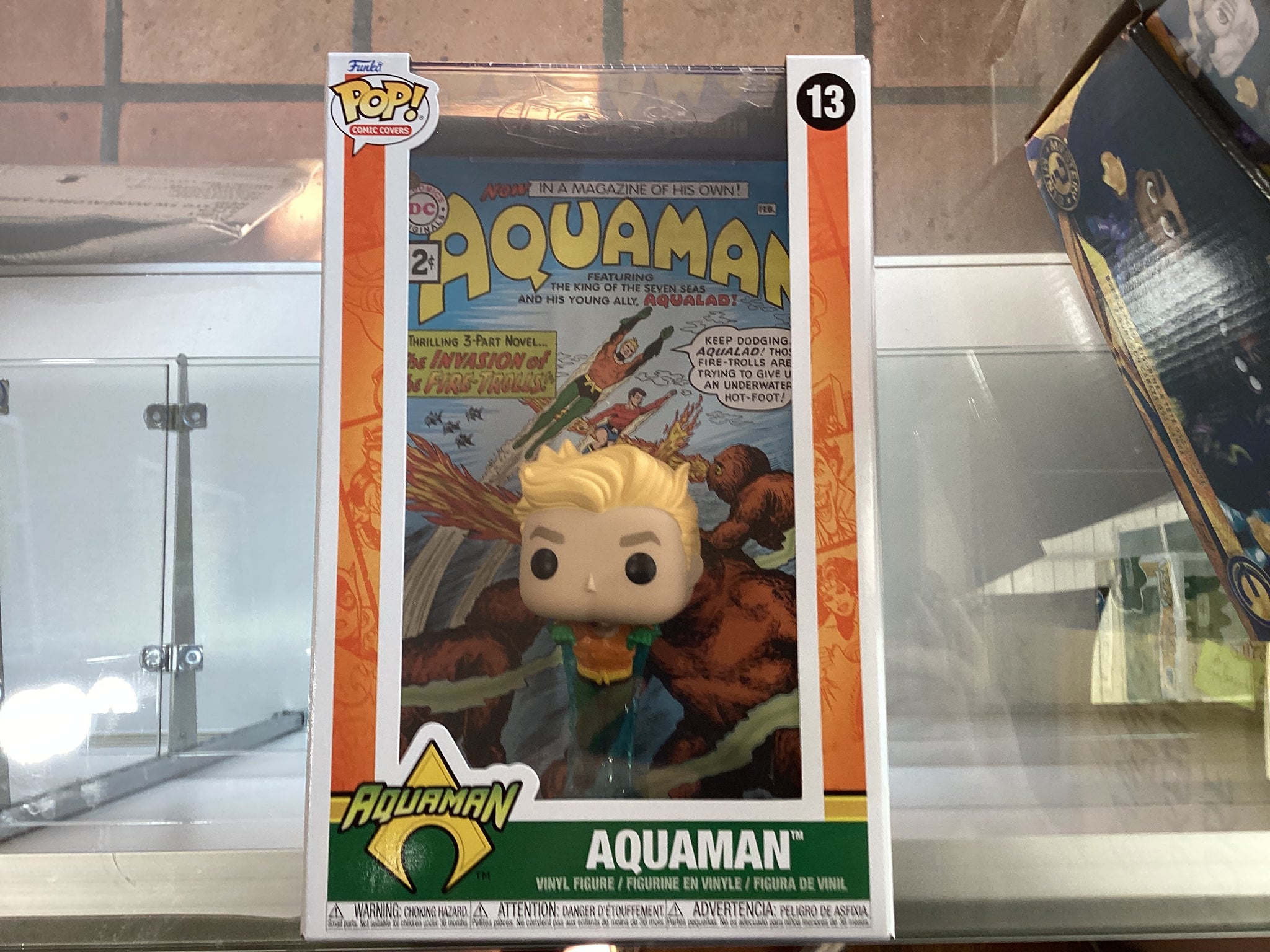 Funko Pop! Vinyl Comics Cover : Aquaman #13