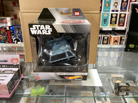 Star Wars Hot Wheels Starships Select 1:50 Scale - Darth Vader’s Tie Advanced