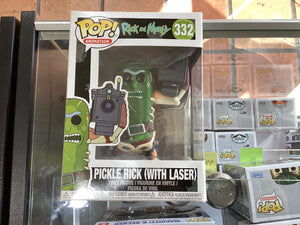 Funko POP! Animation: Rick and Morty - Pickle Rick (With Laser) #332