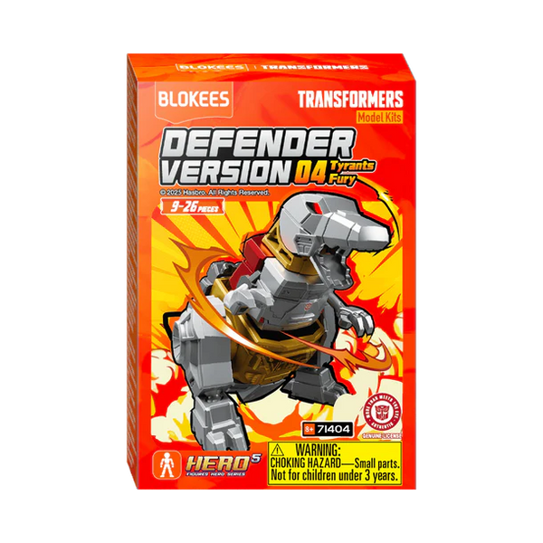 Blokees Transformers Defender Version 04 Tyrants Fury