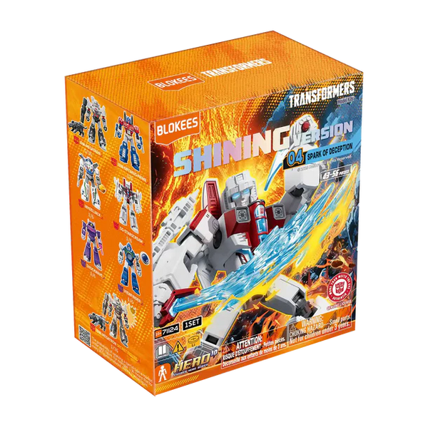 Blokees Figures Transformers Shining Version 4 Spark of Deception