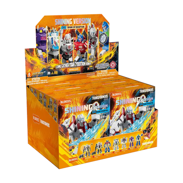 Blokees Figures Transformers Shining Version 4 Spark of Deception