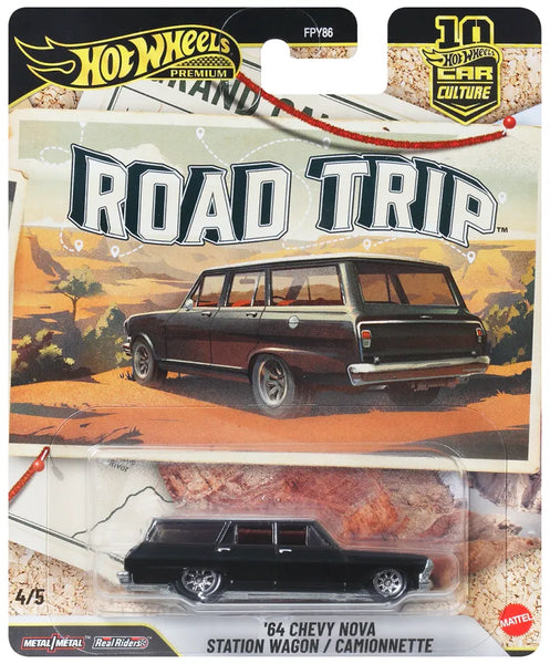 Hot Wheels 2026 Car Culture Road Trip Sealed Case of 10 (Pre-Order)