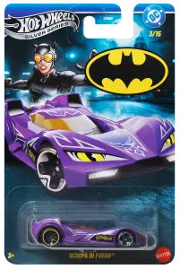 Hot Wheels Batman Themed 2027 Mix 1 (V) Vehicle Case of 10 (Pre-Order)