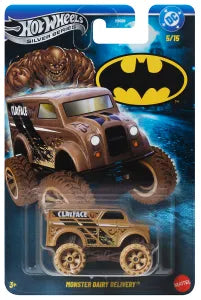 Hot Wheels Batman Themed 2027 Mix 1 (V) Vehicle Case of 10 (Pre-Order)
