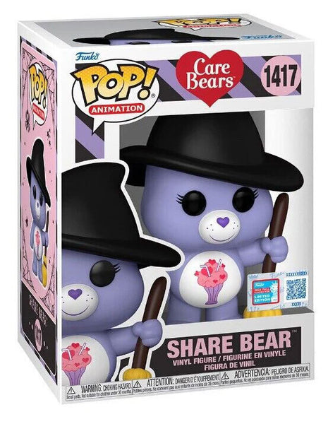 Funko Pop! Animation : Care Bears - Share Bear #1417 (2024 NYCC Convention Exclusive)
