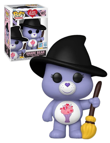 Funko Pop! Animation : Care Bears - Share Bear #1417 (2024 NYCC Convention Exclusive)