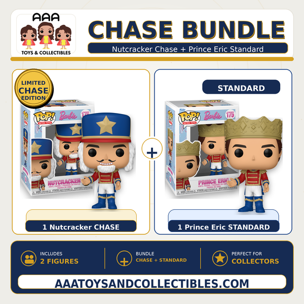 Barbie in the Nutcracker Prince Eric Funko Pop! Vinyl Figure #175 - Chase Bundle (Pre-Order)