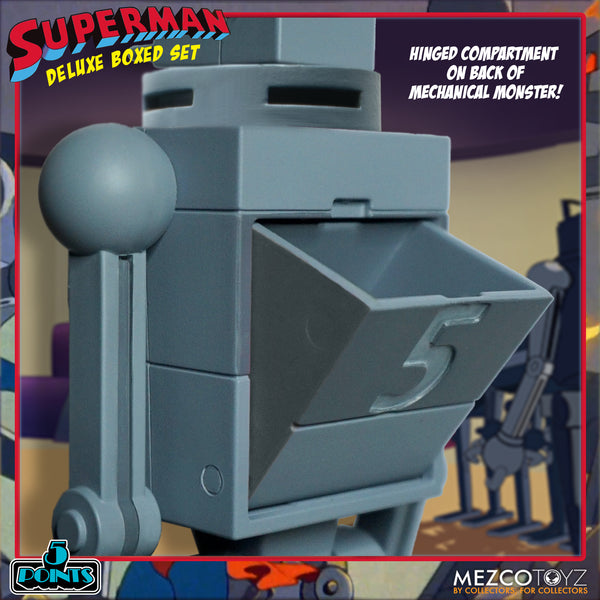 Superman (1941): The Mechanical Monsters 5 Points Deluxe Boxed Set