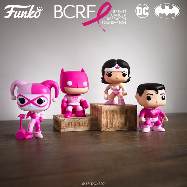Funko Pop! DC Heroes: Breast Cancer Awareness - Bundle