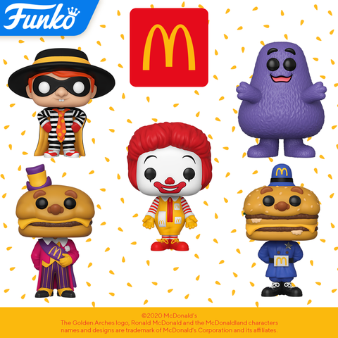 Funko Pop! Ad Icons: McDonald's - Set of 5 Bundle