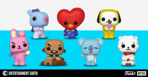 Funko Pop! Animation: BT21 - Full Set