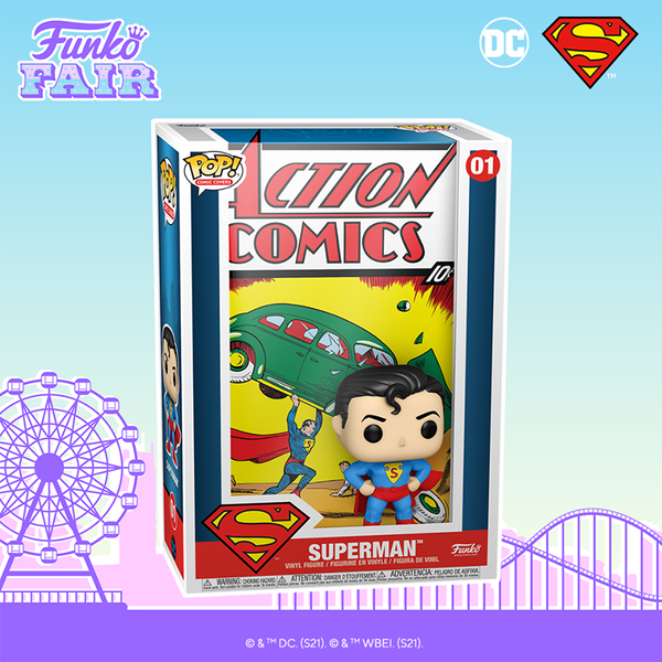 Funko Pop! Vinyl Comics Cover : Superman Action Comics