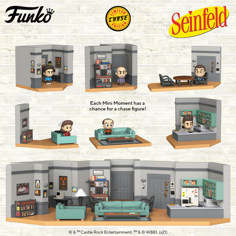 Funko Mini Moments: Seinfield - Set of Six Bundle