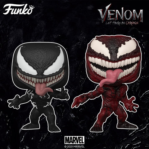 Funko Pop! Marvel: Venom 2 Let There Be Carnage - Bundle of 2