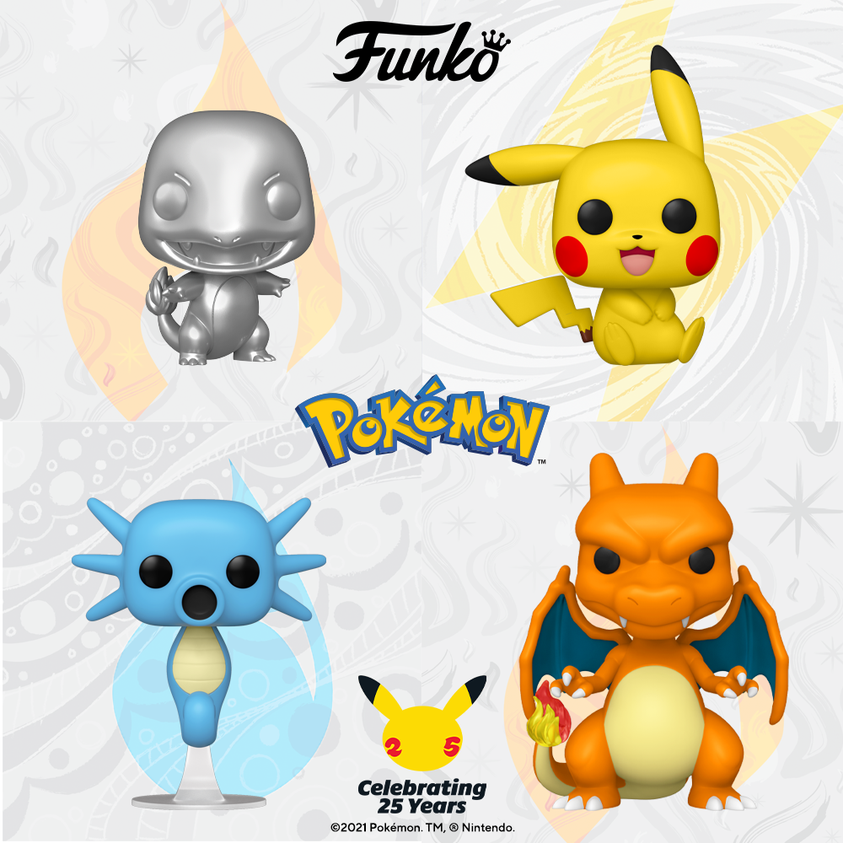 Funko Pop! Games: Pokemon - Bundle of 4