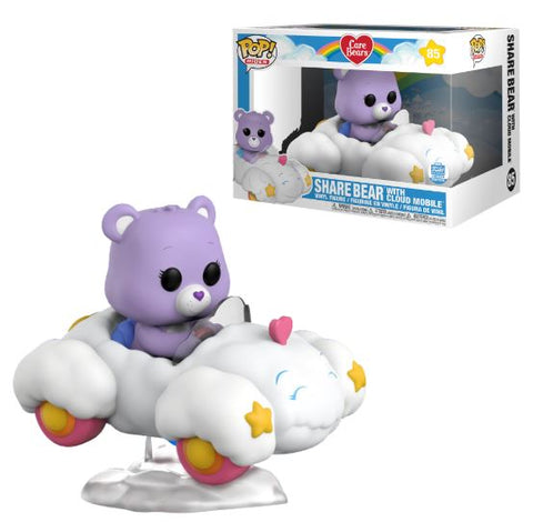 Care Bears: Share Bear with Cloud Mobile Funko-Shop Exclusive Pop Ride