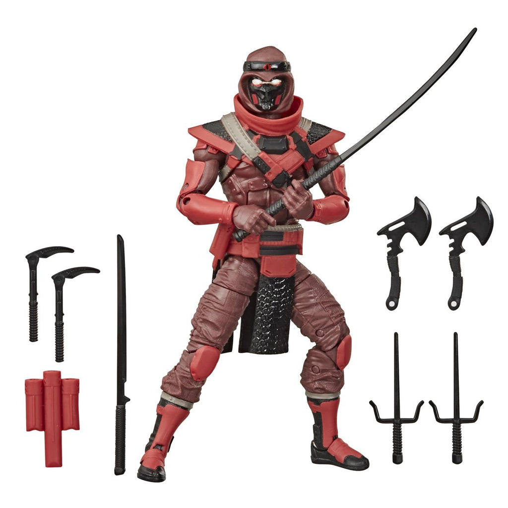 Hasbro G.I. Joe Classified Series Red Ninja Action Figure 08 Collectib –  AAA Toys and Collectibles