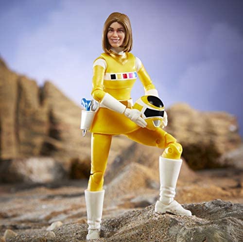 Power Rangers Lightning Collection in Space Yellow Ranger 6-Inch Premium Collectible Action Figure Toy with Accessories