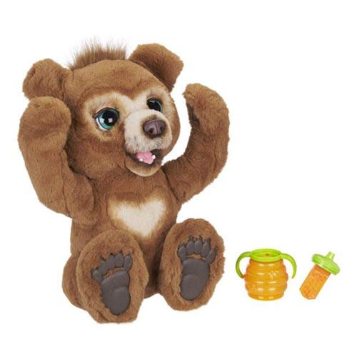 FurReal Cubby, The Curious Bear Interactive Plush Toy, Ages 4 and Up