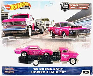 Hot Wheels '68 Dodge Dart Team Transport with Horizon Hauler Series #25, 2020