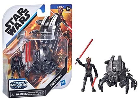 STAR WARS Mission Fleet Gear Class Darth Maul Sith Probe Pursuit 2.5-Inch-Scale Figure and Vehicle