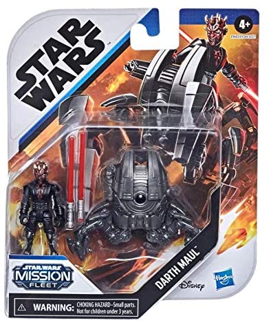 STAR WARS Mission Fleet Gear Class Darth Maul Sith Probe Pursuit 2.5-Inch-Scale Figure and Vehicle