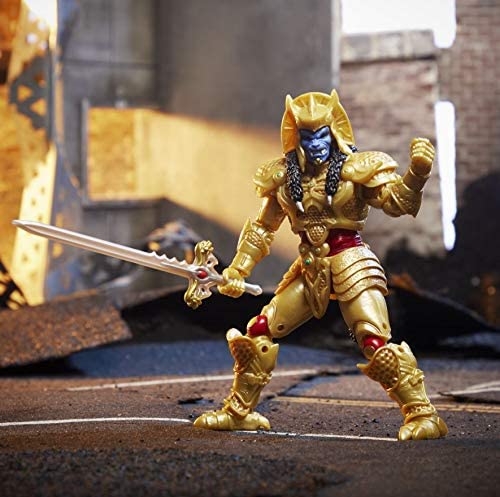 Power Rangers Lightning Collection Mighty Morphin Goldar 6-Inch Premium Collectible Action Figure Toy with Accessories