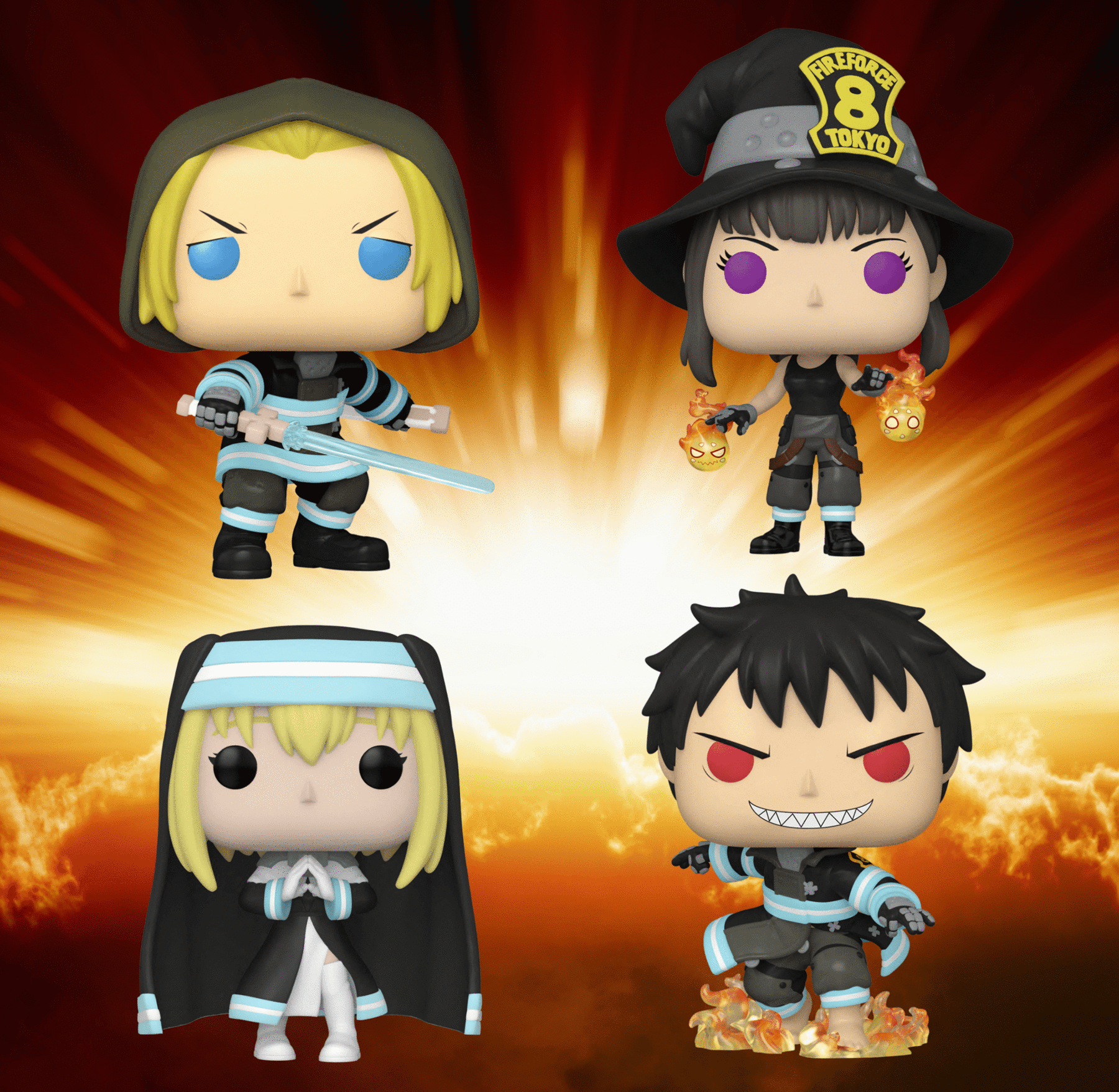 Funko Pop! Animation: Fire Force (PRE-ORDER) – AAA Toys and Collectibles
