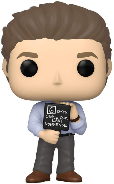 Funko Pop! TV: The Office - Jim with Nonsense Sign