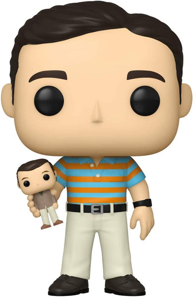 Funko Pop! Movies: 40 Year Old Virgin - Andy Holding Oscar (Chase Bundle)