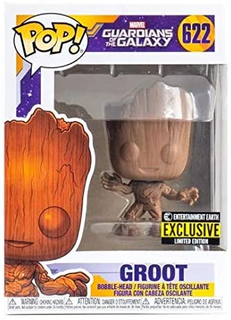 Groot Wood Deco Pop! Vinyl Figure - Entertainment Earth Exclusive
