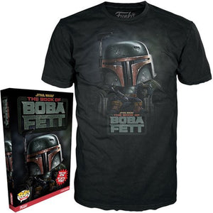 Pop! Tees: Star Wars - The Book of Boba Fett - May the 4th Be With You Boba Fett