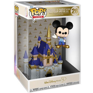 Funko Pop! Town: Walt Disney World 50th - Castle with Mickey