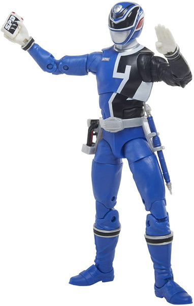 Power Rangers Lightning Collection S.P.D. Squad B Blue Ranger Versus Squad A Blue Ranger 2-Pack 6-Inch Premium Collectible Action Figure Toys
