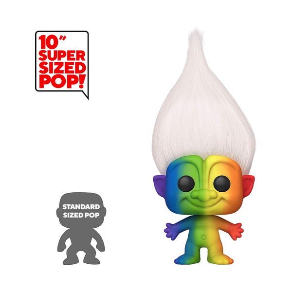 Funko Pop! Trolls: Trolls Classic - 10" Troll Multicolored Hair - Chase Limited Edition