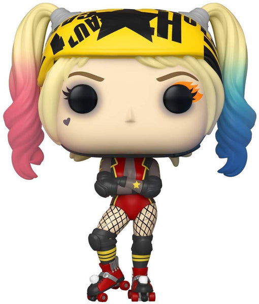 Birds of Prey Harley Quinn Roller Derby Pop! Vinyl Figure with Collectible Card - Entertainment Earth Exclusive