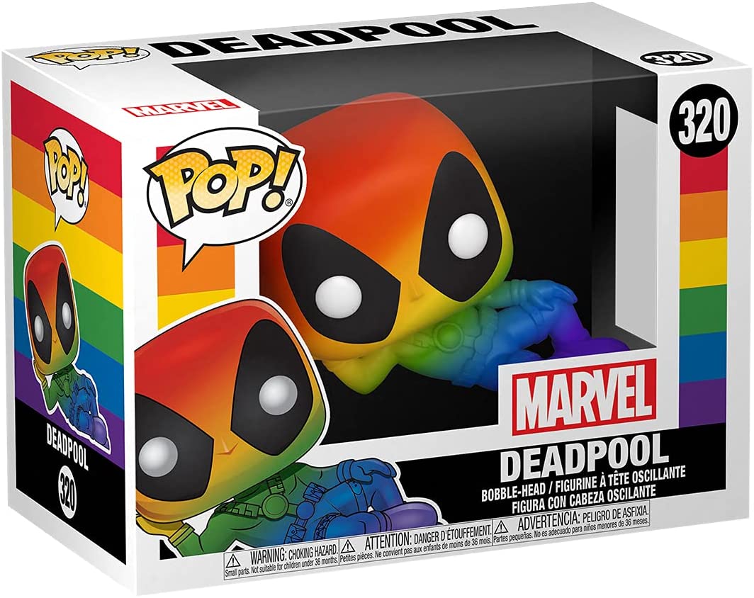 Funko Pop! Marvel: Pride - Deadpool (Rainbow)