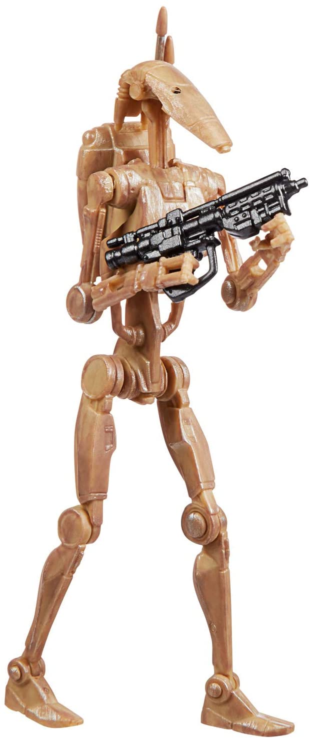 Star Wars The Vintage Collection Battle Droid Toy, 3.75-Inch-Scale The Phantom Menace Figure, Toys for Kids Ages 4 and Up