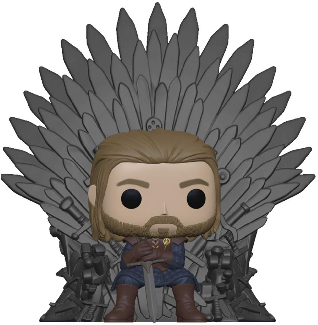 Funko POP! TV: Game of Thrones – Ned Stark on Throne Deluxe